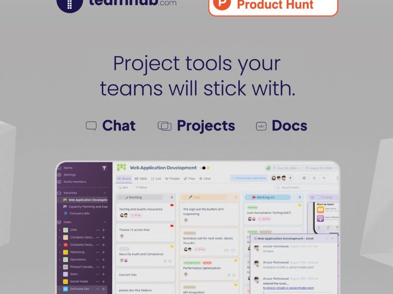 Teamhub Screenshot