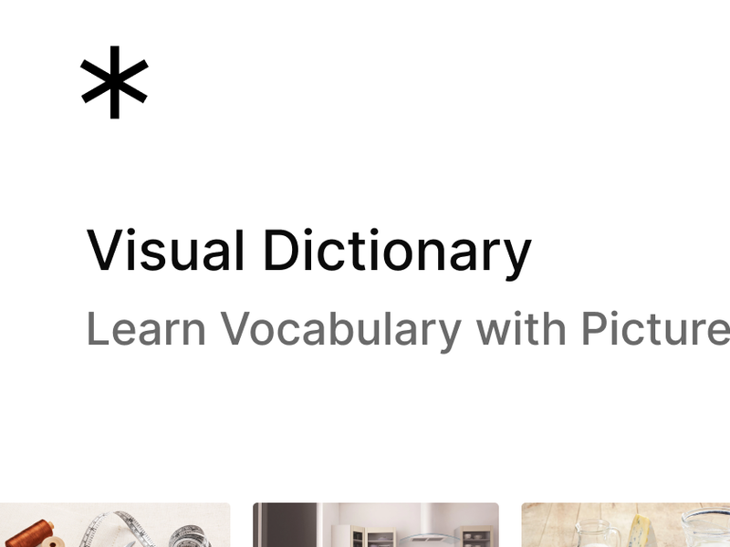 Visual Dictionary