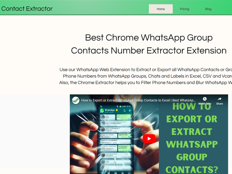 WA Contact Contractor