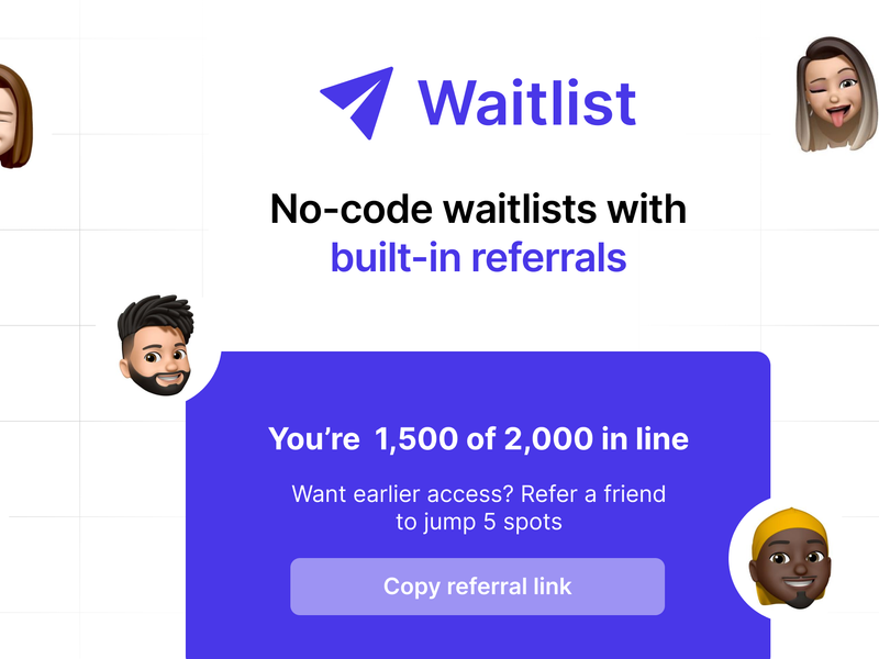Waitlist Screenshot