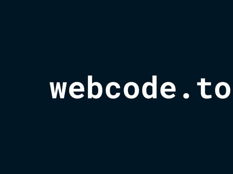 Web Code Tools