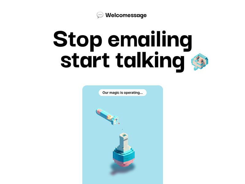 Welcomessage Screenshot