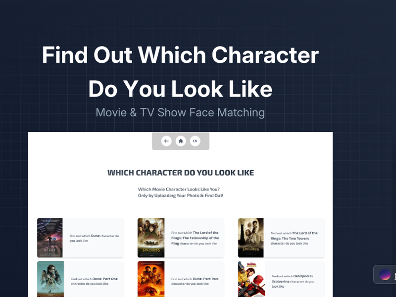 What Movie Character Do I Look Like