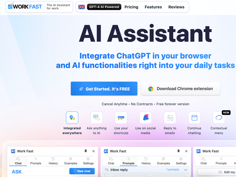 Work Fast Screenshot