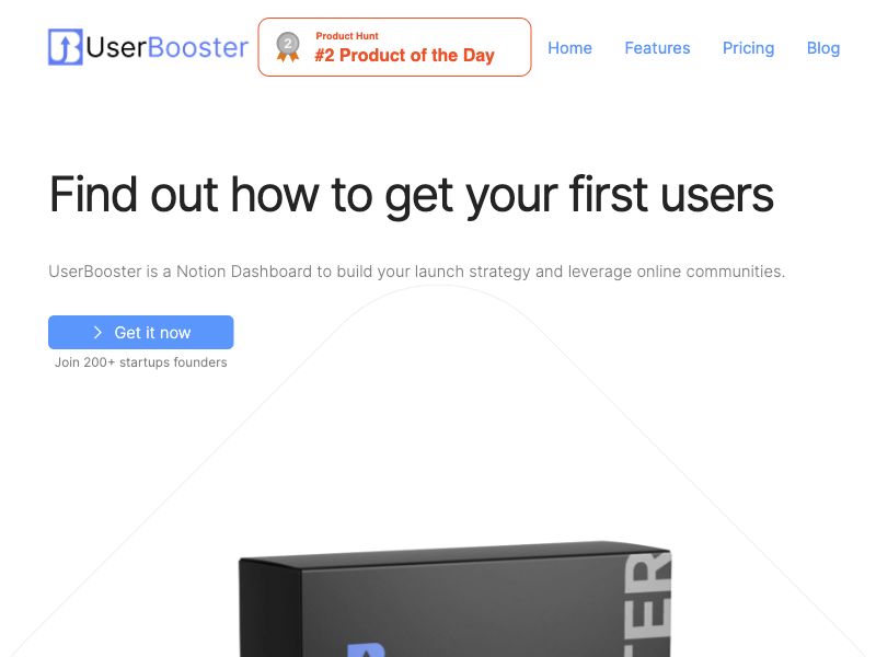 UserBooster Screenshot