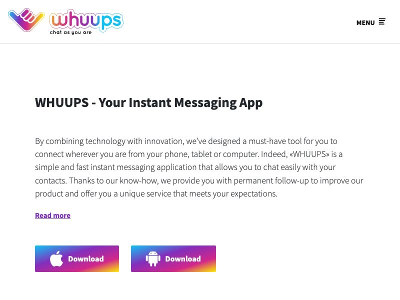 Whuups Screenshot