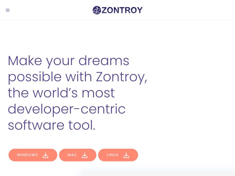 Zontroy Code Genrator Screenshot